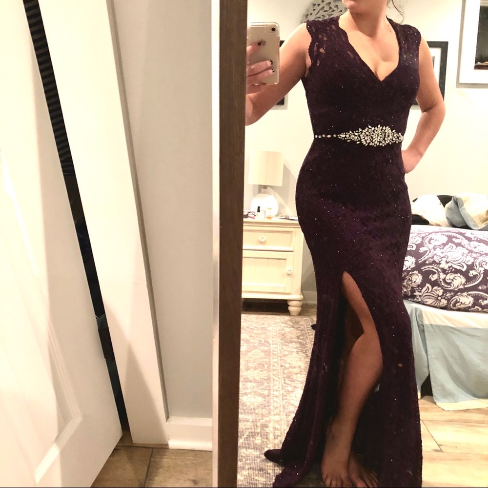 Lace Prom Formal Dress